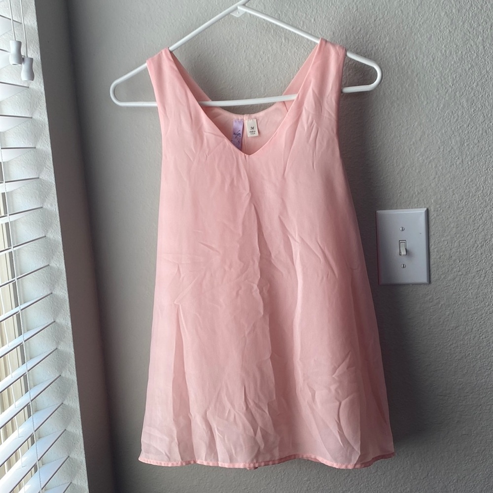 Light pink blouse